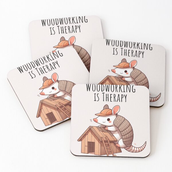 Item preview, Woodworking Armadillo designed and sold by LemuellTrends.