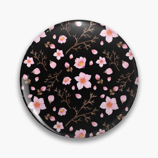 Artikelvorschau, Rosa Kirschblüten-Blumendruck-Sakura-Blumen-Muster entworfen und verkauft von Jenaxbelle.