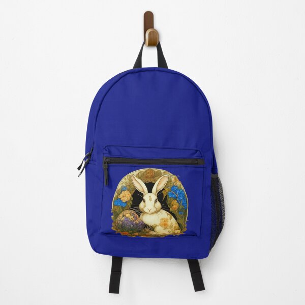 Item preview, Adorable rabbit among garden flowers and vegetables. designed and sold by Natalia-Vlad.