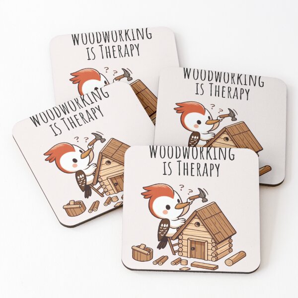 Item preview, Woodworking Woodpecker designed and sold by LemuellTrends.
