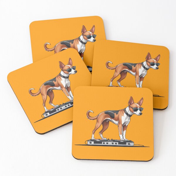 Item preview, DJ Basenji designed and sold by OurGirlGertie.