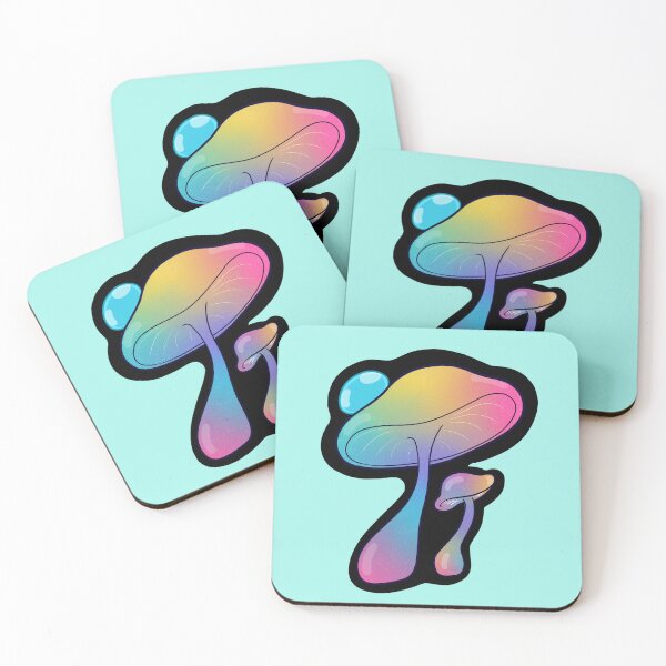 Item preview, Tie Dye Mushrooms designed and sold by GigiQueenArts.