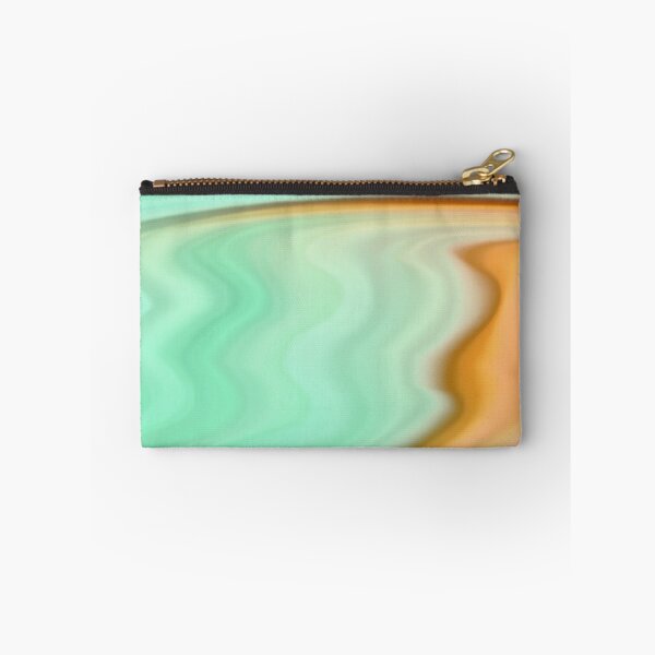 Item preview, Peach and Green Marble Waves of Colors designed and sold by PrintCraftCo.
