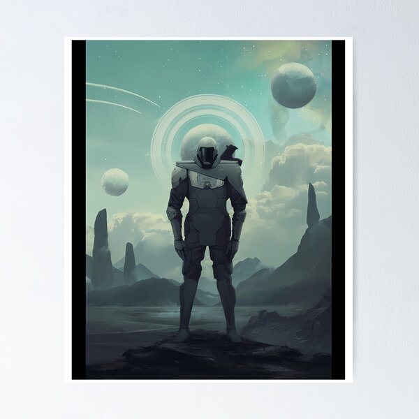 Aperçu de l'œuvre Murderbot40 créée et vendue par CAITLINCARTERIG.