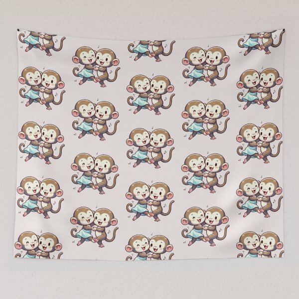 Item preview, Tango Dancer Monkey designed and sold by LemuellTrends.