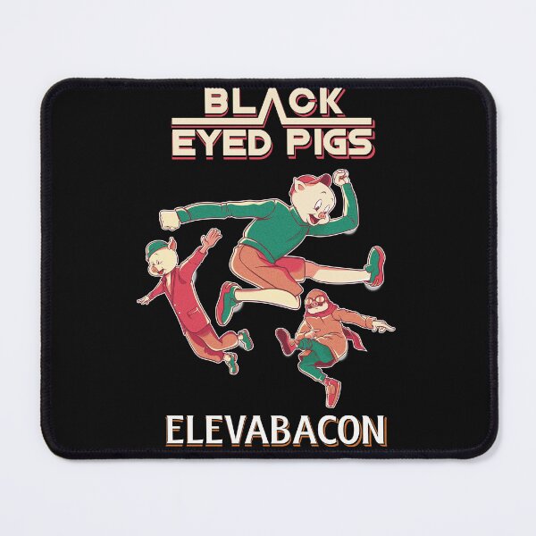 Item preview, The Black Eyed Pigs Band Tee: Elevabacon to New Heights designed and sold by JacontaII.