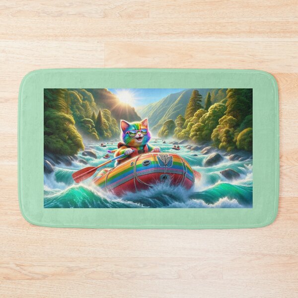Item preview, Title: Purr-fect Rapids   designed and sold by Sienna Hamilton-Katene.