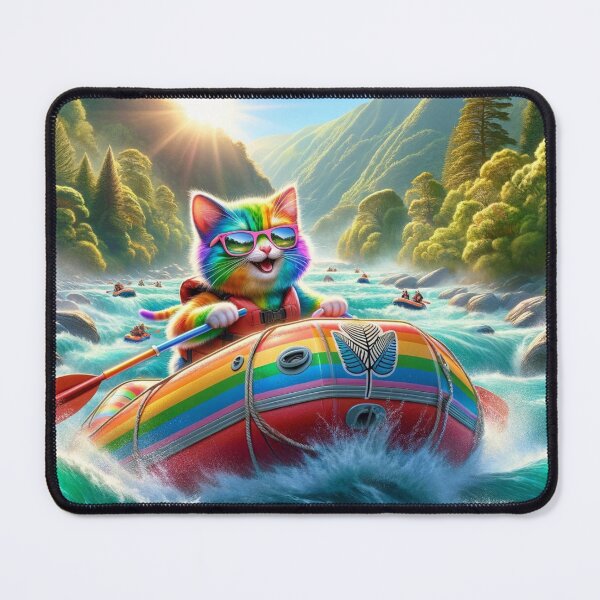 Item preview, Title: Purr-fect Rapids designed and sold by Sienna Hamilton-Katene.