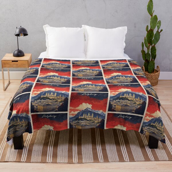 Item preview, Cartel de turismo de viajes vintage de Salzburgo Austria designed and sold by TravelersGems.