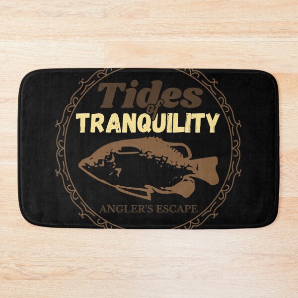 Item preview, Tides Of Tranquility Anglers Escape Serenity In Brown And Cream designed and sold by RochellAguarin.