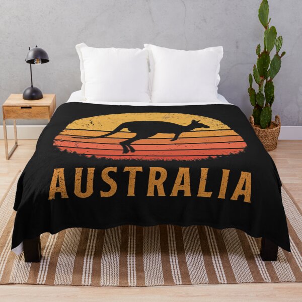 Item preview,  Australia Retro Kangaroo designed and sold by MAYMEEMOT.