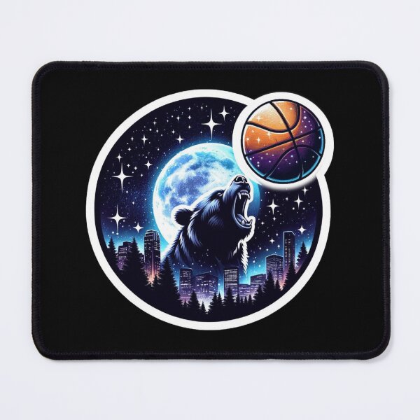 Item preview, Memphis Night Sky & Grizzlies designed and sold by pixelpulsenyc.
