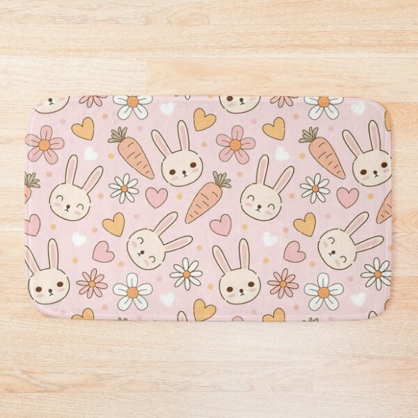 Item preview, easter bunny with carrot paterrn designed and sold by ninabynina.