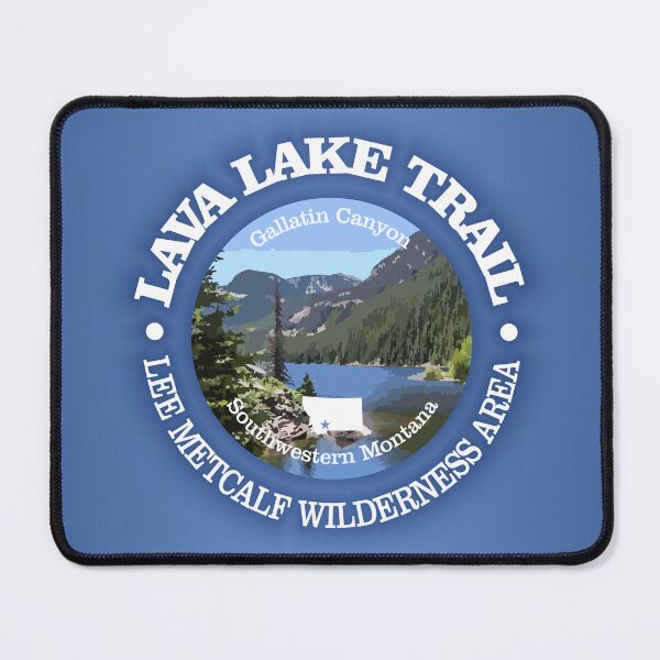 Item preview, Lava Lake Trail (rd) designed and sold by curranmorgan.