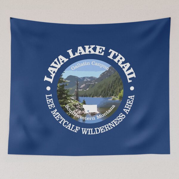 Item preview, Lava Lake Trail (rd) designed and sold by curranmorgan.