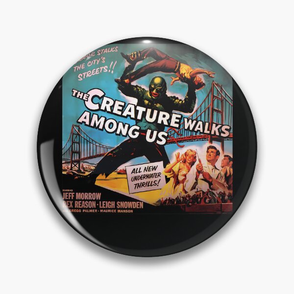 Item preview, Classic Horror Movie Poster - The Creature Walks Among Us  designed and sold by AnnaNuneza.