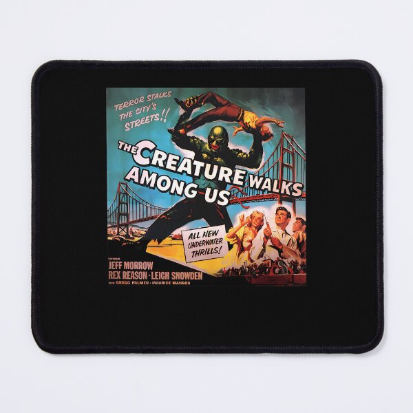 Item preview, Classic Horror Movie Poster - The Creature Walks Among Us designed and sold by AnnaNuneza.