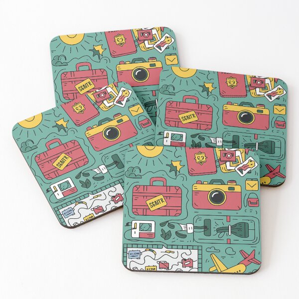 Item preview, TRAVEL AND TOURISM ICONS designed and sold by likbatonboot.
