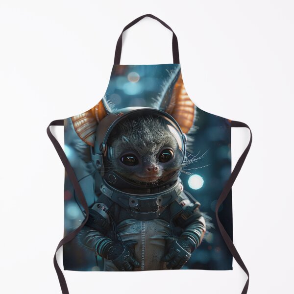 Item preview, Smirking Astronaut Bat on Space Station designed and sold by Mullet Monkey.