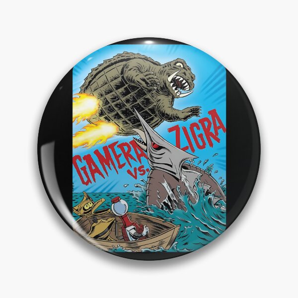 Item preview, Mystery Science Promotional Artwork - Gamera vs Zigra  designed and sold by AnnaNuneza.