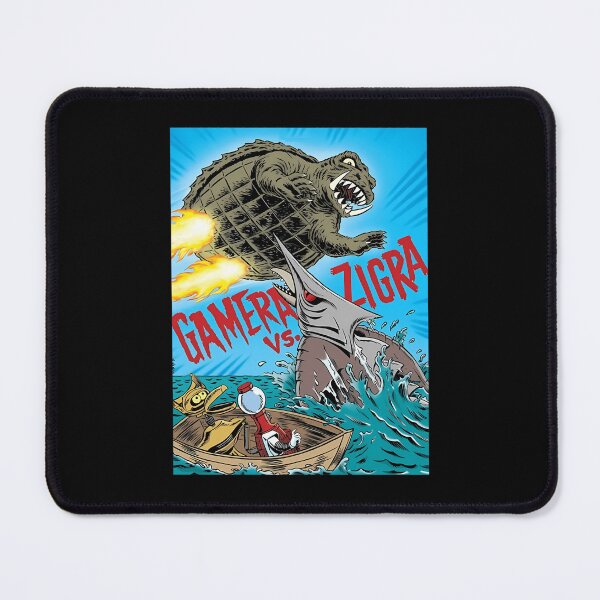 Item preview, Mystery Science Promotional Artwork - Gamera vs Zigra  designed and sold by AnnaNuneza.