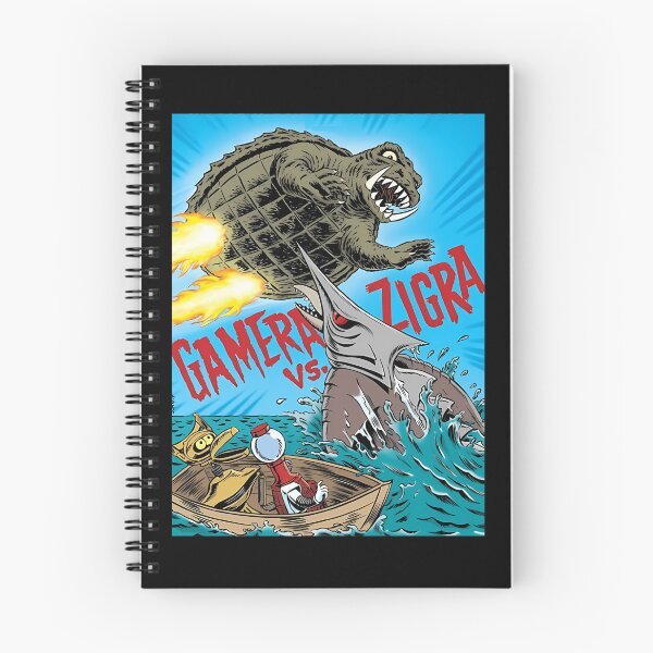 Item preview, Mystery Science Promotional Artwork - Gamera vs Zigra  designed and sold by AnnaNuneza.