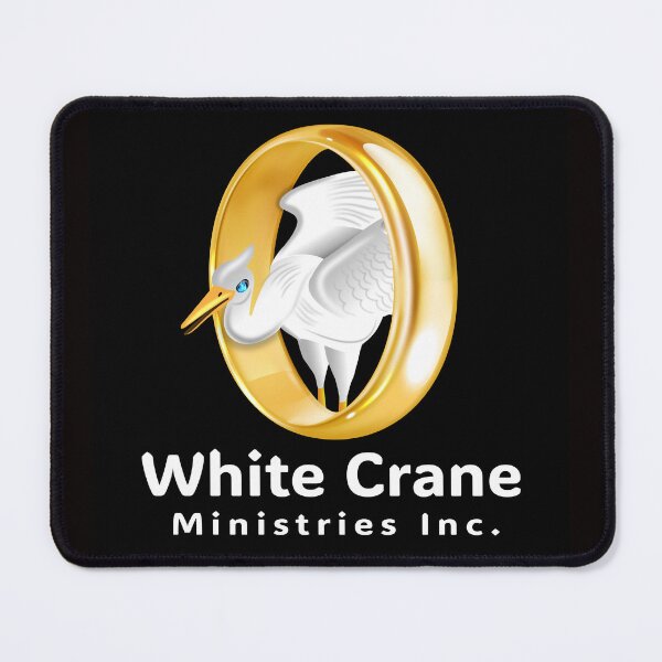 Item preview, White Crane, Black Logo designed and sold by WhiteCraneShop.