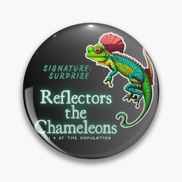 Item preview, Reflectors the Chameleons designed and sold by jacqklin.