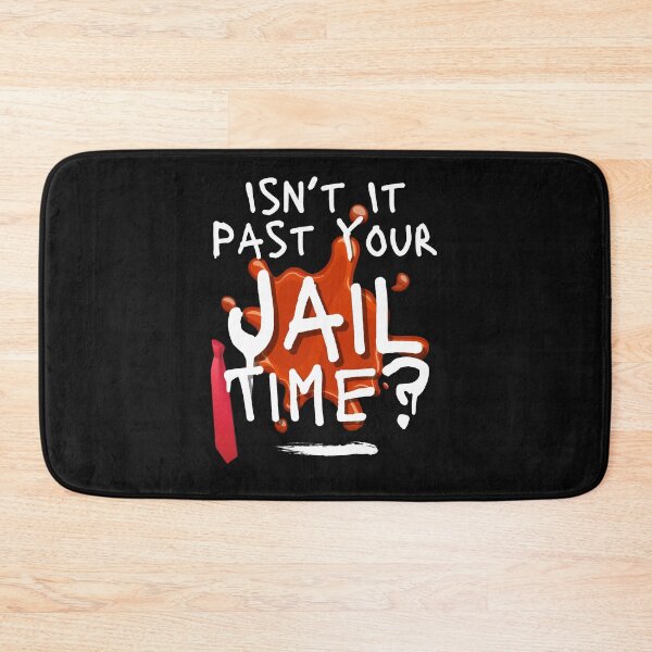Item preview, Isn't It Past Your Jail Time? Vote Blue Democratic Political Design designed and sold by EarthArtDesigns.