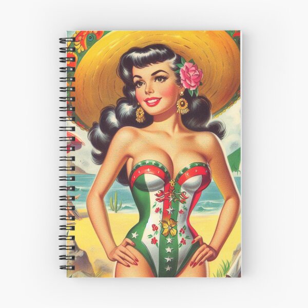 Artikelvorschau, Retro-Sommer-Pin-up-Girl entworfen und verkauft von PulpVintage.