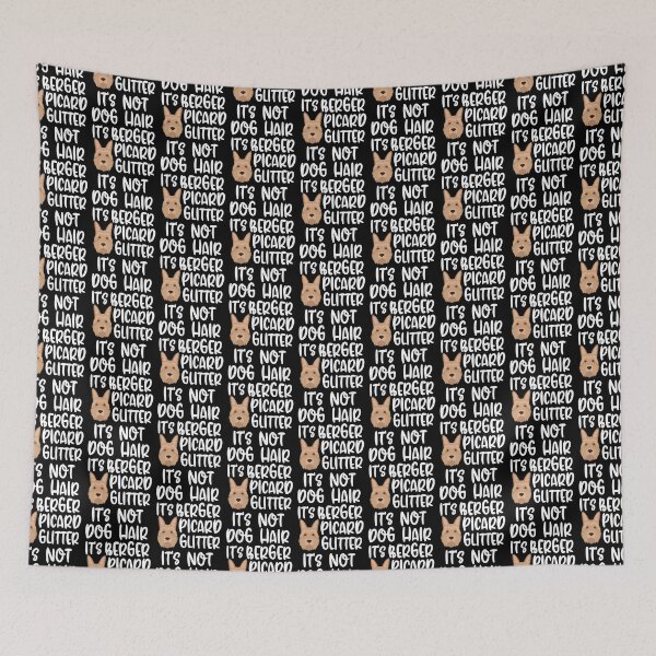 Item preview, Its Not Dog Hair Its Berger Picard Glitter  designed and sold by TheAnimalZ00.