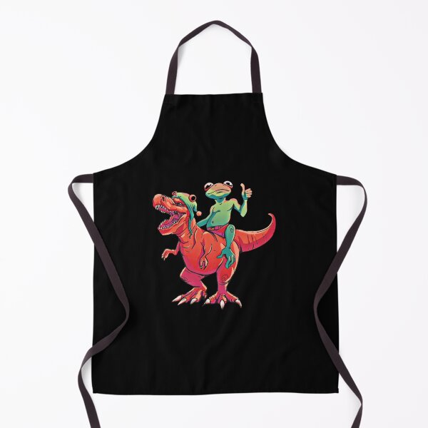 Item preview, Awesome Funny Frog Riding T Rex Dinosaur designed and sold by MaryCStale.