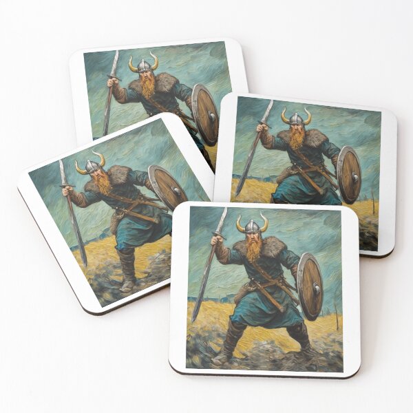 Item preview,  "Viking in Battle" designed and sold by Artisticanvas.