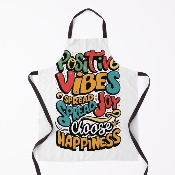 Item preview, Positive Vibes Only Colorful Typography  designed and sold by Dazzle-Sizzle.