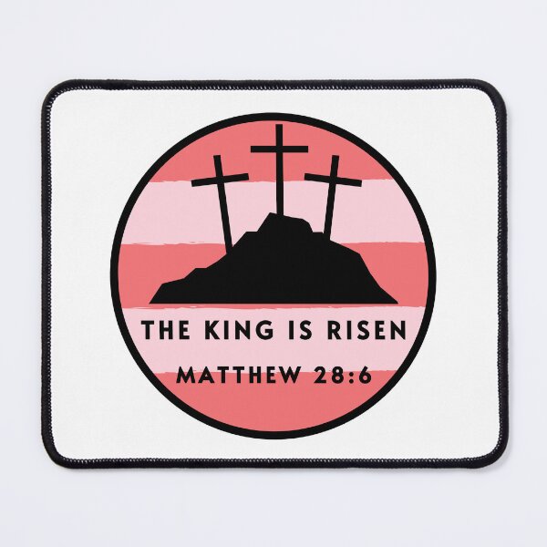 Item preview, The King Risen, pink design. designed and sold by MoriaStore.