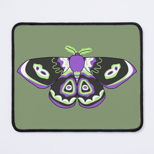 Item preview, Agender Non-binary Pride Moth designed and sold by Fave101.
