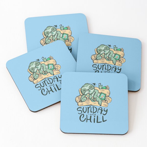 Item preview, Awesome Funny Sloth Sunday And Chill Lazy Sloth Lover designed and sold by MaryCStale.