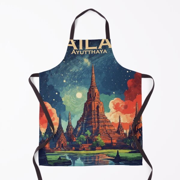 Item preview, Ayutthaya Thailand Vintage Tourism designed and sold by TravelersGems.