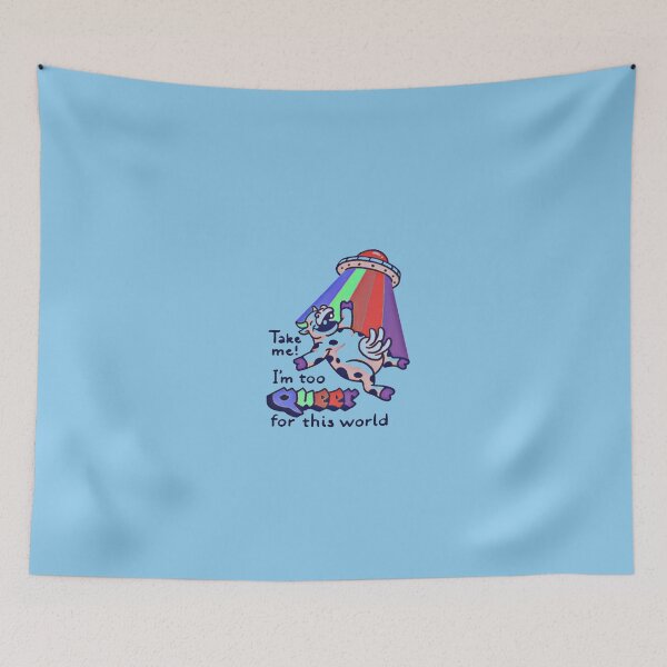 Item preview, Awesome Funny Space DI100airy Cow Colorful Take Me Out This World So Tired designed and sold by MaryCStale.