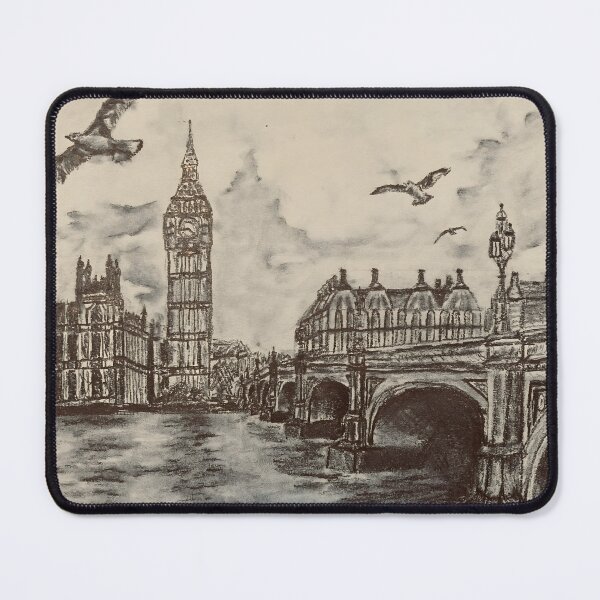 Item preview, Pencil drawing of London designed and sold by Aroeldesigns.