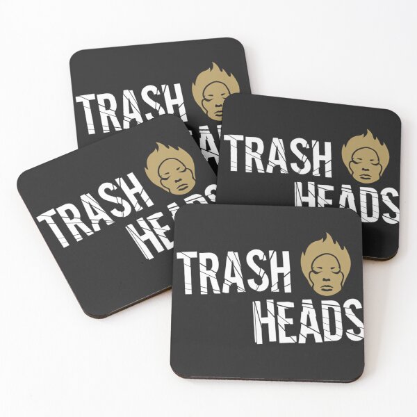Item preview, Trash Heads Gold Shatter Logo designed and sold by JasonCa.