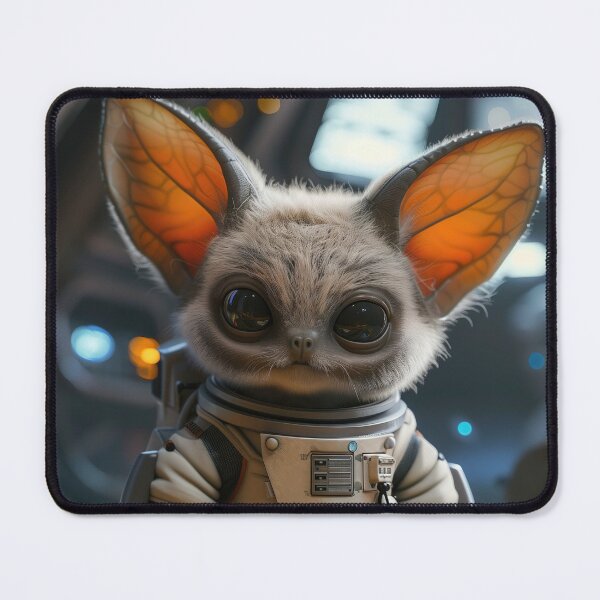 Item preview, Cute Astronaut Bat in Space Suit on Space Station designed and sold by Mullet Monkey.