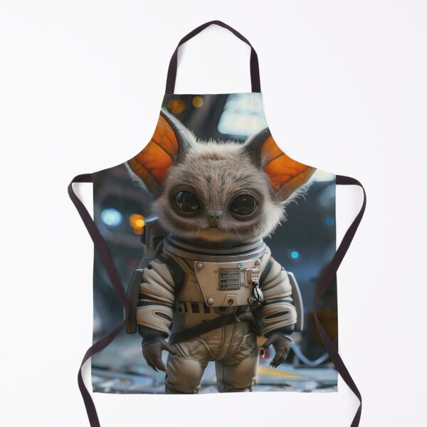 Item preview, Cute Astronaut Bat in Space Suit on Space Station designed and sold by Mullet Monkey.