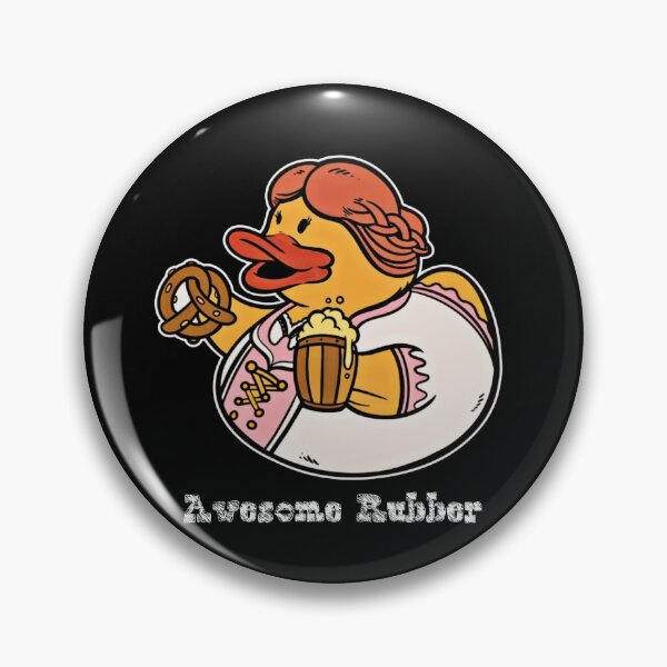 Item preview, Awesome Rubber I100Duck Drinking Beer For Beer Lover designed and sold by MaryCStale.