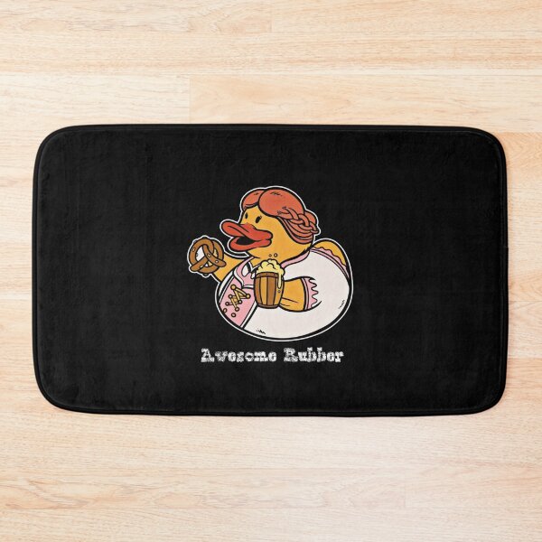 Item preview, Awesome Rubber I100Duck Drinking Beer For Beer Lover designed and sold by MaryCStale.