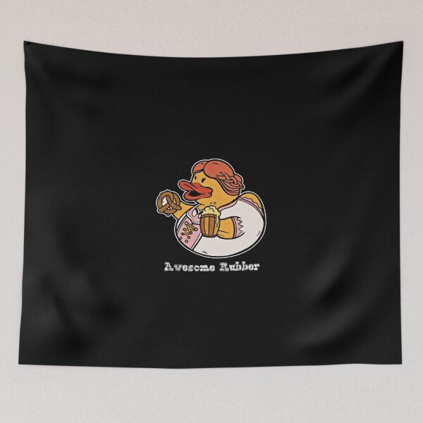 Item preview, Awesome Rubber I100Duck Drinking Beer For Beer Lover designed and sold by MaryCStale.