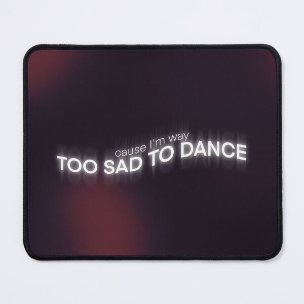 Item preview, Too Sad To Dance | Jungkook | Gradient Background designed and sold by WarmlyArts.