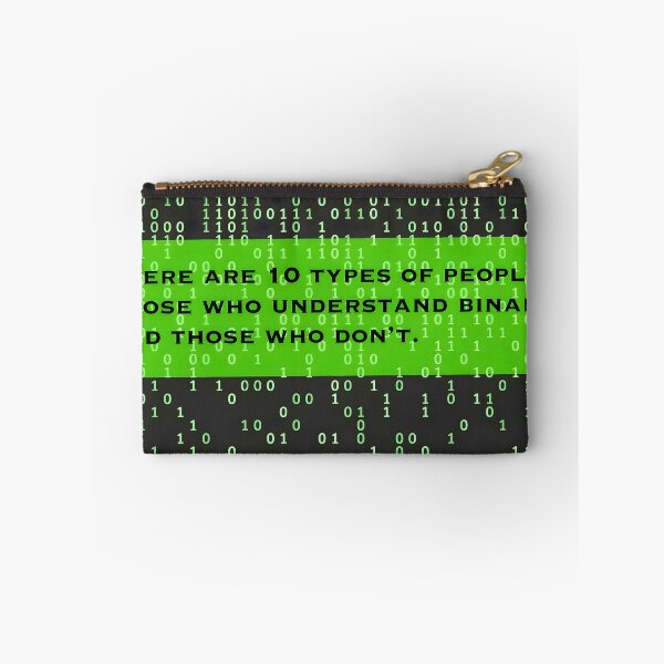 Item preview, Funny binary quote designed and sold by Aroeldesigns.