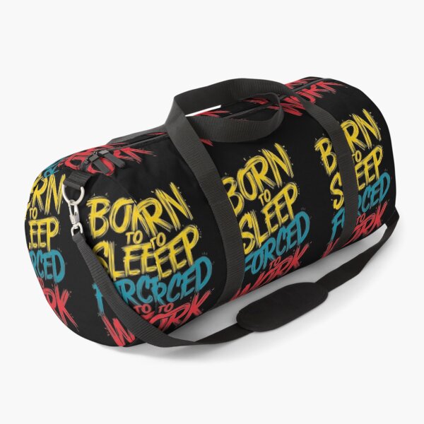 Item preview, Born to sleep, forced to work - funny design  designed and sold by AdesignTEE.