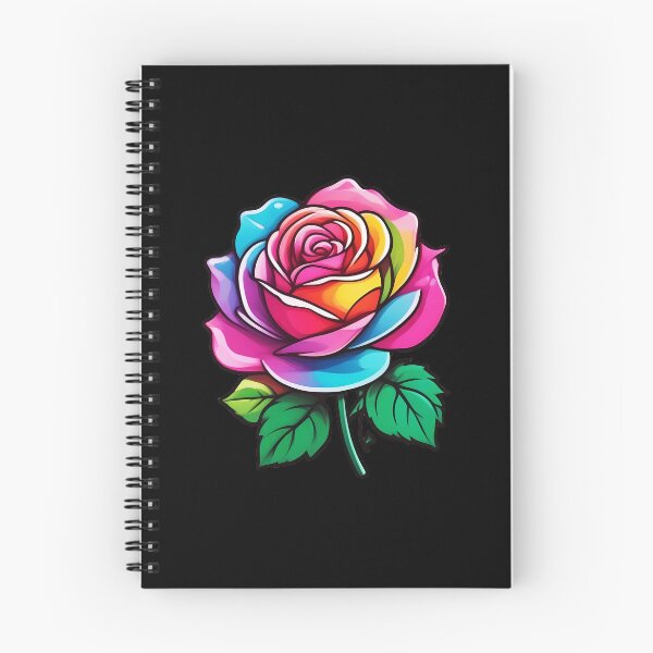 Item preview, rainbow rose designed and sold by Cosmicreations1.